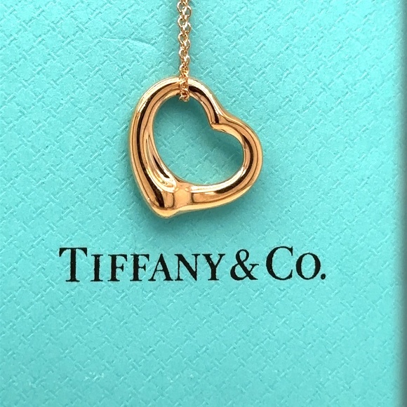 Tiffany & Co Open Heart Pendant - Picture 8 of 9